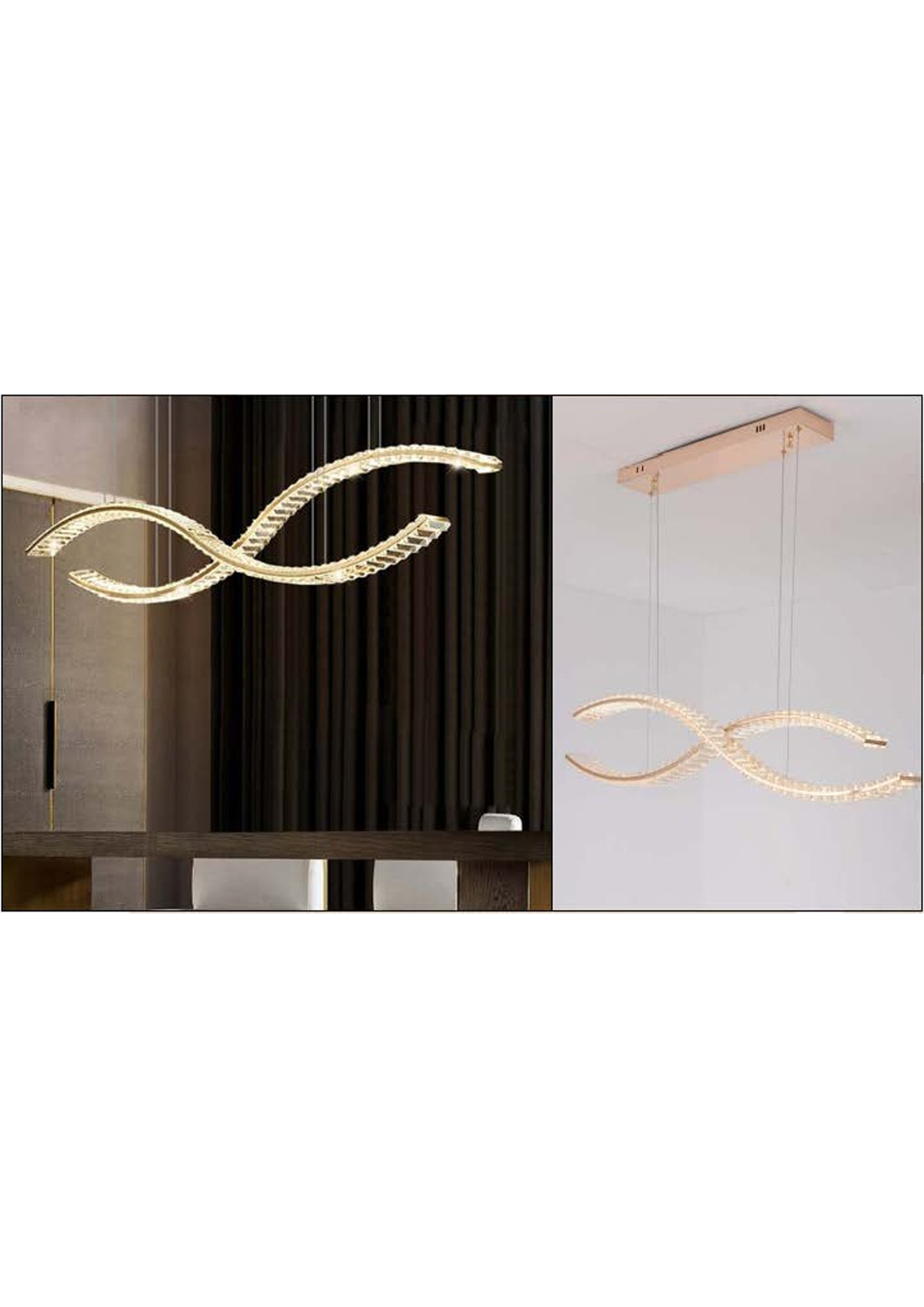 Beyond Lights - Crystal Pendant Light- GL